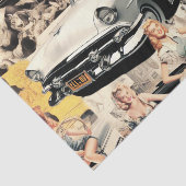 1950年代レトロガールズコラージュ 薄葉紙 (詳細)