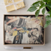 1950年代レトロガールズコラージュ 薄葉紙 (ギフト)