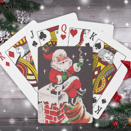 1950年代レトロサンタon屋上ヴィンテージクリスマス トランプ