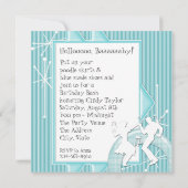 1950年代レトロバースデーパーティー 招待状 (裏面)