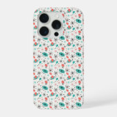 1950年代レトロ　アトミックスターバースト＆周回原子 iPhoneケース (裏面)