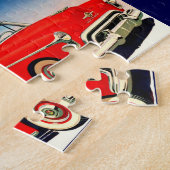 1950年代ロケット8でデート ジグソーパズル (側面)