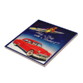 1950年代ロケット8でデート タイル (側面)