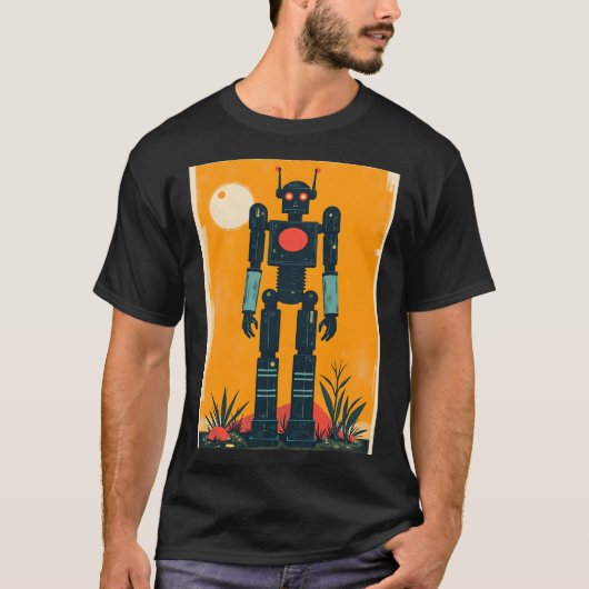 1950年代ロボット Tシャツ (正面)