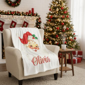 1950年代ヴィンテージレトロサンタクロースカスタムクリスマス シェルパブランケット