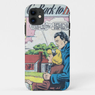1950年代ヴィンテージロマンチック漫画 iPhone 11 ケース