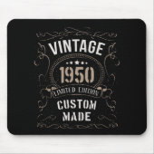 1950年代ヴィンテージ限定版 オーダーメイド マウスパッド (正面)