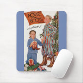 1950年代初期のクリスマス用カウボーイブーツ マウスパッド (マウス)