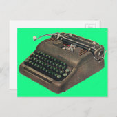 1950年代初頭のスミス・コロナ・タイプライター ポストカード (正面/裏面)