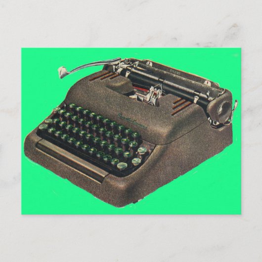 1950年代初頭のスミス・コロナ・タイプライター ポストカード (正面)