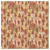 1950年代半ばヴィンテージシルエット女性フローラ ファブリック (見本)