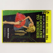 1950年代半ば殺人パルプのカバー ジグソーパズル (横)