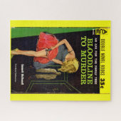 1950年代半ば殺人パルプのカバー ジグソーパズル (横)