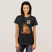 1950年代空飛ぶ円盤 UFO 侵略 SF Tシャツ (正面フル)