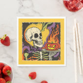 1950年代頃のレプリカ「スカレスのサービス」 スタンダードランチョンナプキン (インサイチュ)