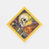 1950年代頃のレプリカ「スカレスのサービス」 スタンダードランチョンナプキン (角)