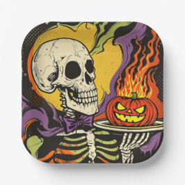 1950年代頃のレプリカ「スカレスのサービス」 ペーパープレート