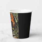 1950年代頃の「トリックまたはトリートフランキー」レプリカ 紙コップ (左)