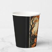 1950年代頃の「トリックまたはトリートフランキー」レプリカ 紙コップ (右)