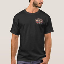 1950年代風アメリカンソーダファウンテンのメンズTシャツ フロント＆バックプリント