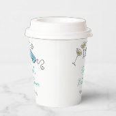 1950年代風イラストパーティーカップ ユニーク 紙コップ (右)