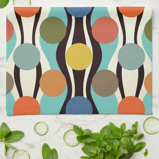 1950年代 キッチンタオル (折り畳み)