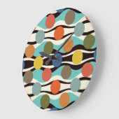 1950年代 ラージ壁時計 (傾斜)