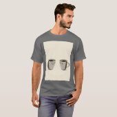 1950年代 レトロ コーヒーマグ 少女 Tシャツ (正面フル)
