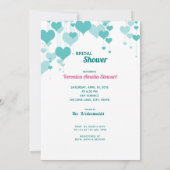 1950年代 ヴィンテージ ウェディング ブライダルシャワー 招待状 (裏面)