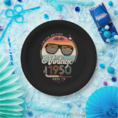 1950年以降のヴィンテージ ペーパープレート (パーティー)