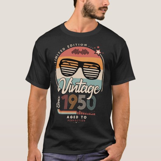 1950年以降のヴィンテージ Tシャツ (正面)
