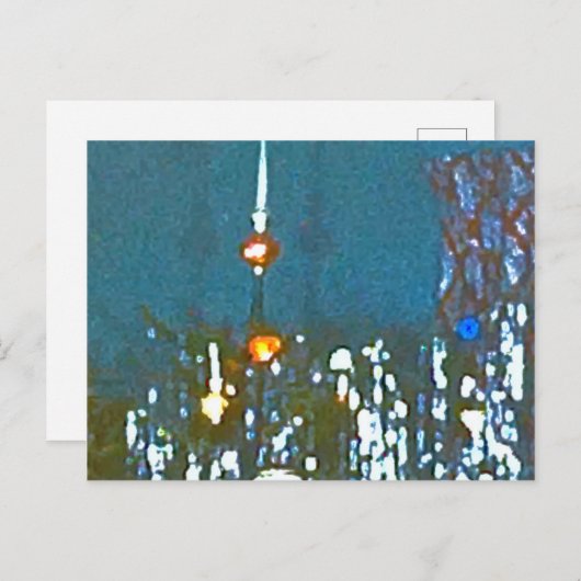 1950年伝統的代クリスマスはがき ポストカード (正面/裏面)