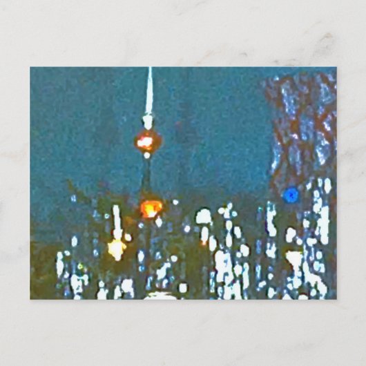 1950年伝統的代クリスマスはがき ポストカード (正面)