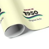 1950年製、オリジナル部品 ラッピングペーパー (ロールコーナー)