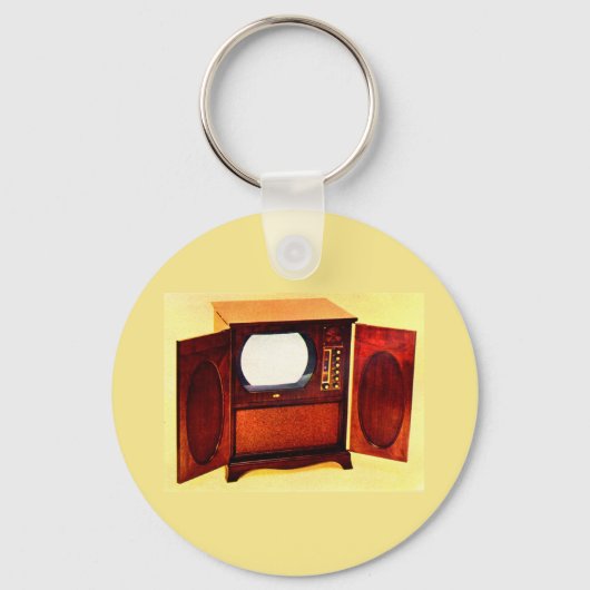 1950年頃のテレビセットno.1 キーホルダー (正面)