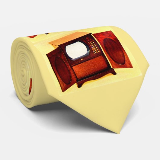 1950年頃のテレビセットno.1 ネクタイ (ロール)