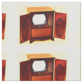 1950年頃のテレビセットno.1 ファブリック (クローズアップ)