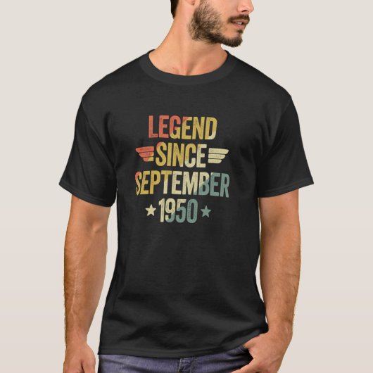 1950年9月以来の伝説 Tシャツ (正面)