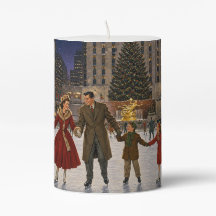 1950年 ファミリー クリスマス ニューヨーク アイススケートリンク