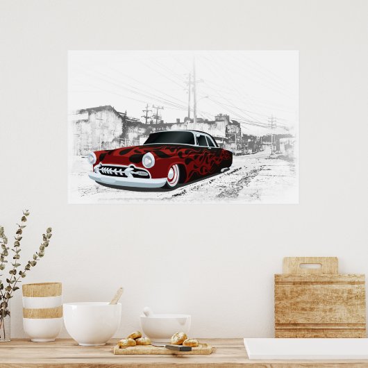 1950改造年 ポスター (キッチン)