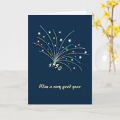 1950生まれ年の誕生日グリーティングカード カード (黄色い花)