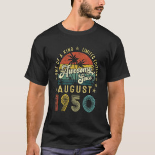 1950素晴らし年のヴィンテージ72番目の誕生日Me以来 Tシャツ