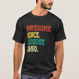 1950素晴らし年72歳72歳から Tシャツ