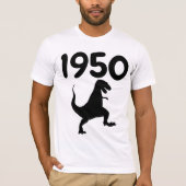 1950誕生日Tシャツ Tシャツ (正面)