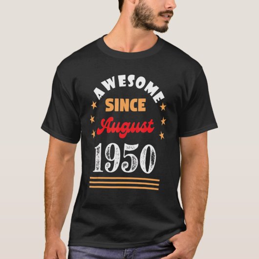 1950 威厳があるVin以素晴らし来1950威厳がある誕生日 Tシャツ (正面)