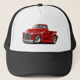 1950-52年のChevyの赤のトラック キャップ