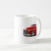 1950-52年のChevyの赤のトラック コーヒーマグカップ (正面右)