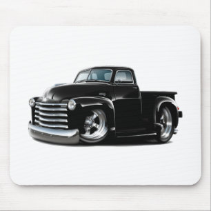 1950-52年のChevyの黒いトラック マウスパッド