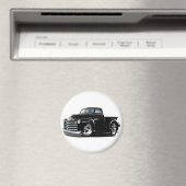 1950-52 Chevyブラックトラック マグネット (インサイチュ (食洗機))
