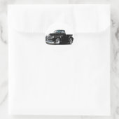 1950-52 Chevyブラックトラック ラウンドシール (バッグ)